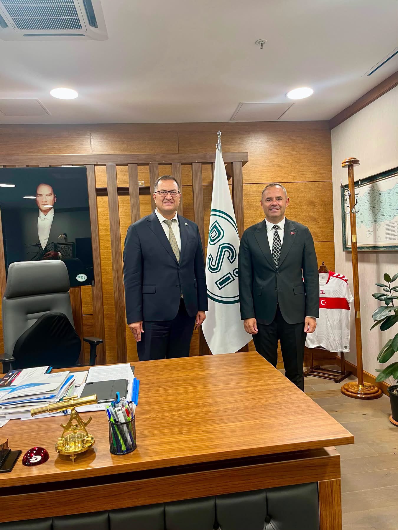DSİ Genel Müdür Yardımcımız Sayın Cengiz Han Kılıçaslan’ı Ziyaret Ettik