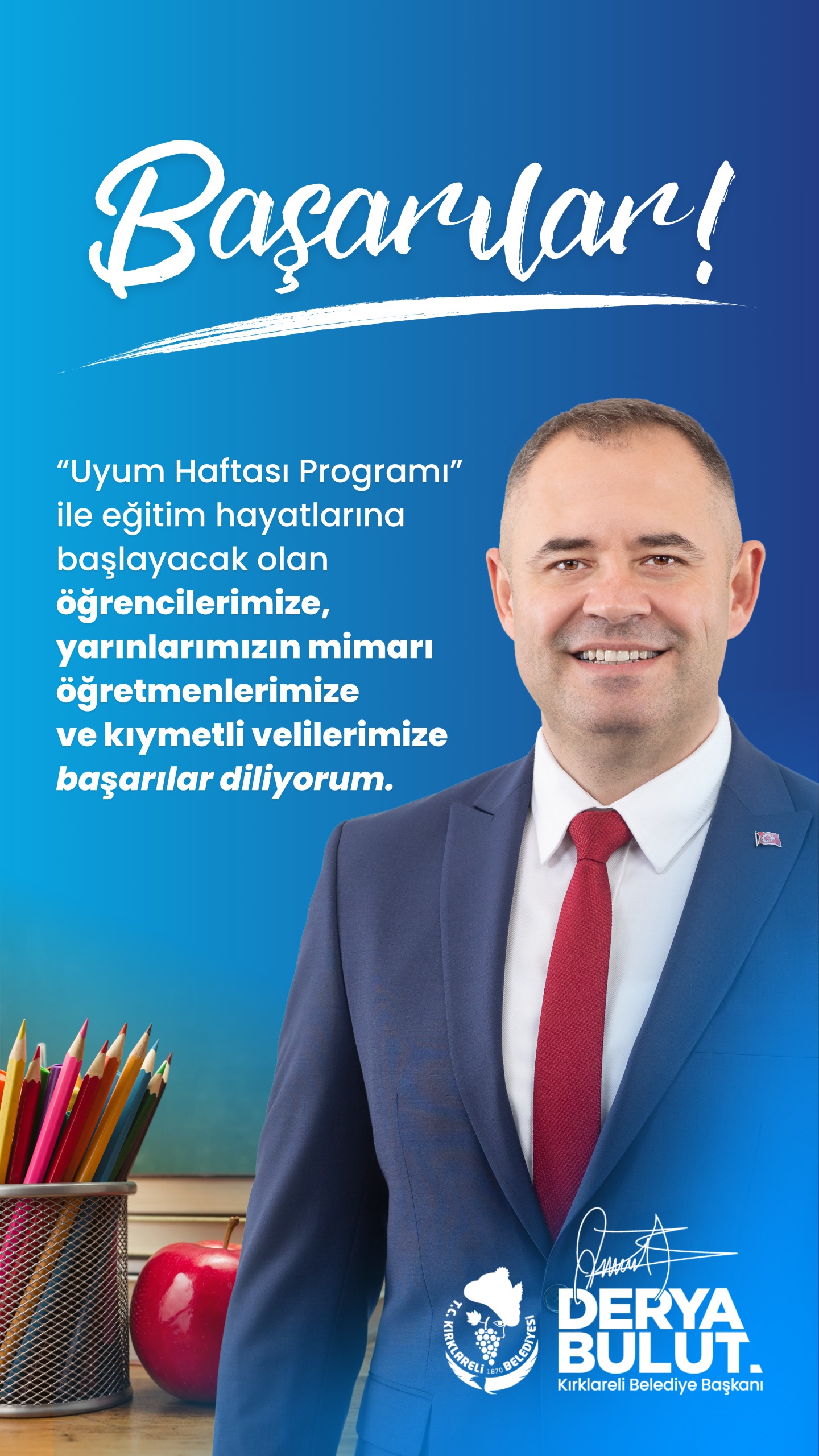 "Uyum Haftası Programı" İle Yeni Eğitim-Öğretim Döneminde Başarılar