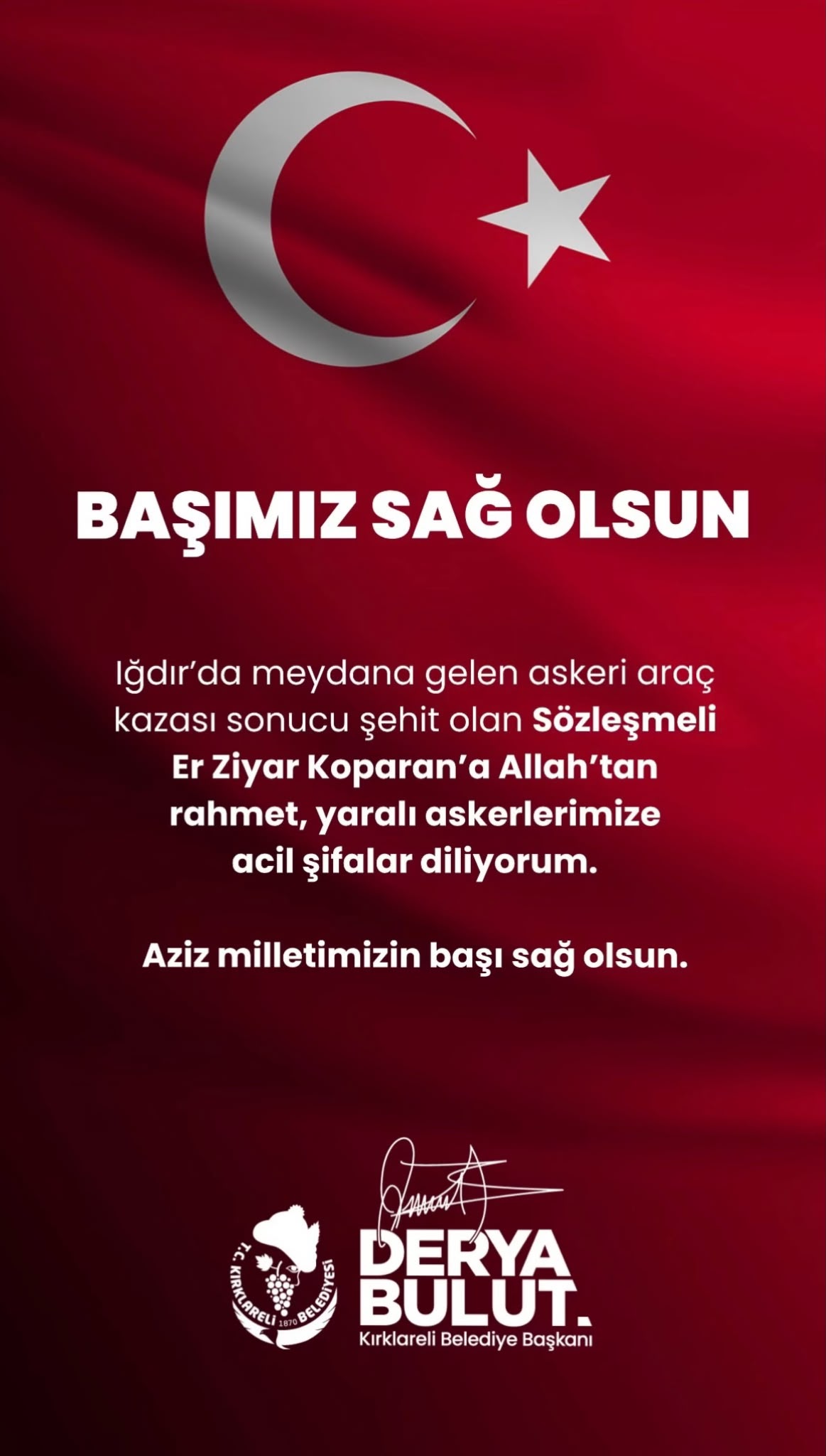 BAŞIMIZ SAĞ OLSUN