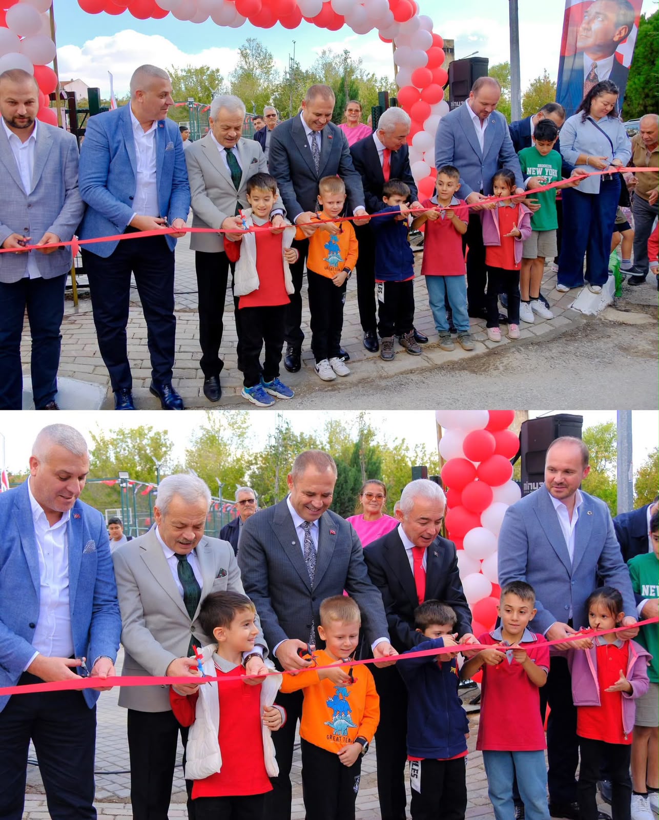 KIRKLARELİ'NDE CUMHURİYET MAHALLESİ SPOR VE YAŞAM PARKI HİZMETE AÇILDI
