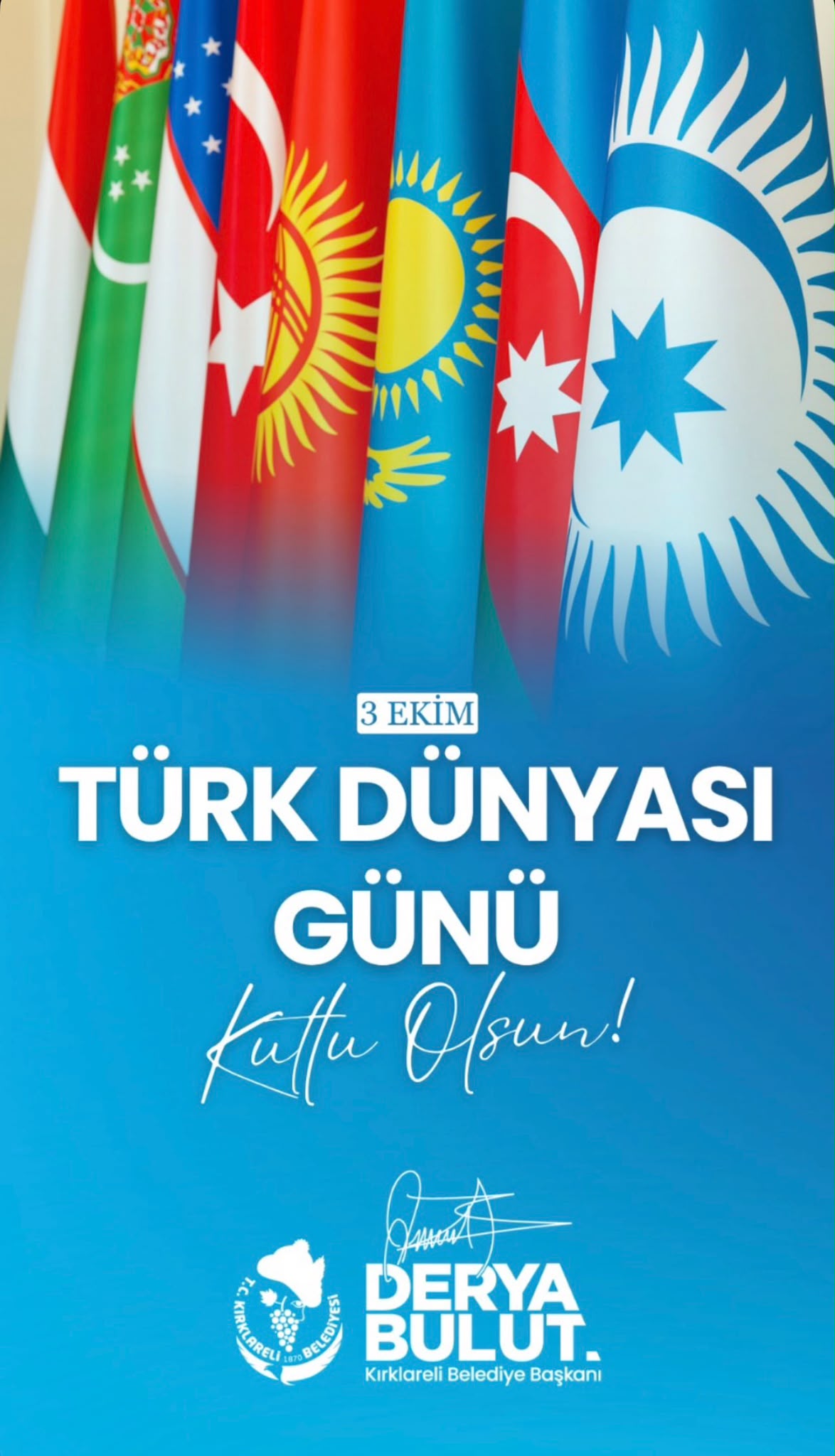 Genel duyuru 3 Ekim Türk Dünyası Günü Kutlu Olsun 03.10.2026