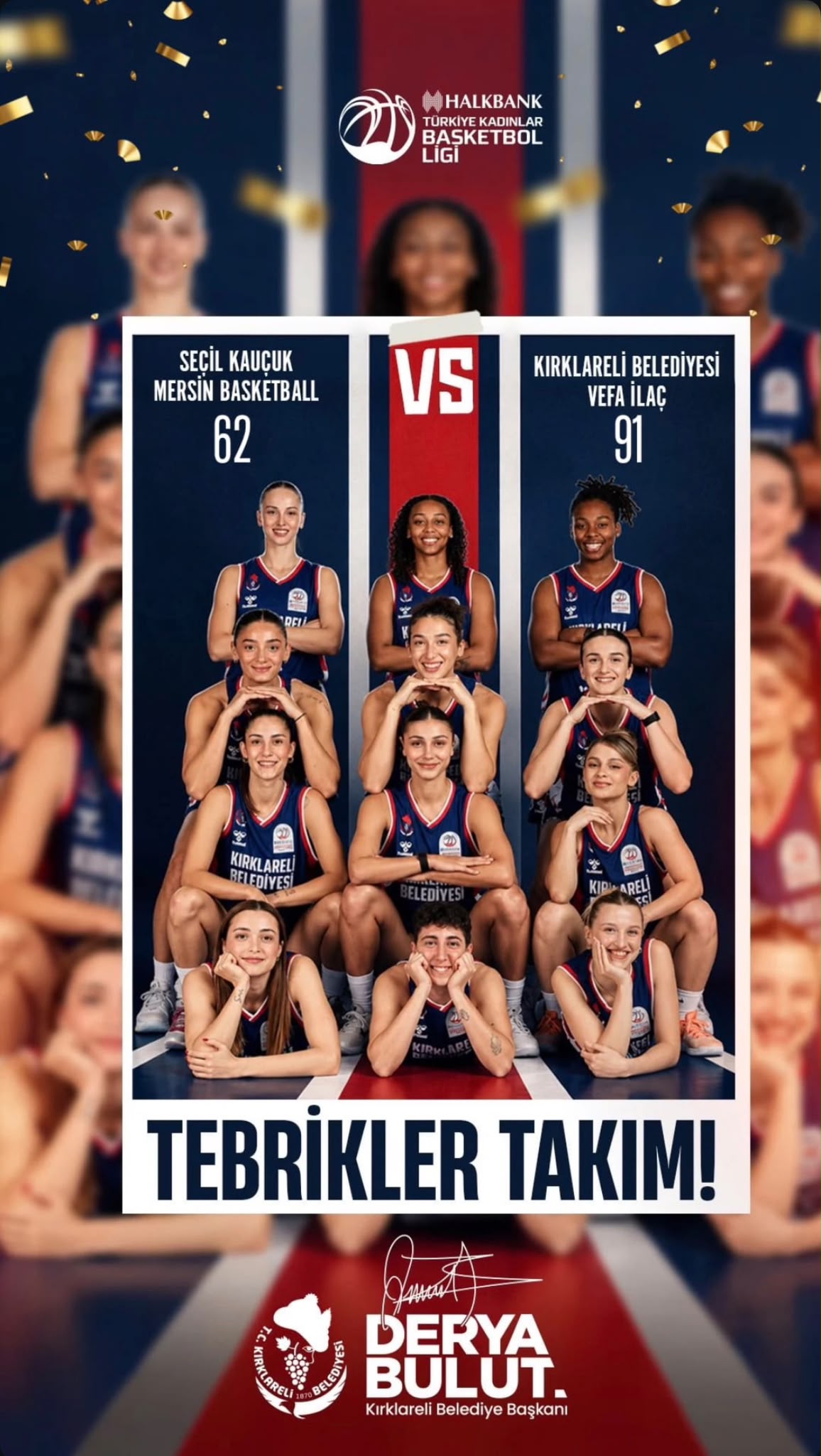 Genel duyuru TEBRİKLER TAKIM 24.10.2026