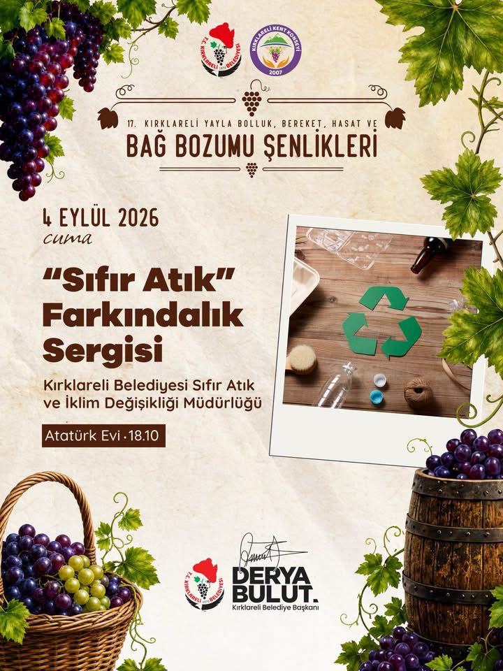 "17. KIRKLARELİ YAYLA BOLLUK, BEREKET, HASAT ve BAĞ BOZUMU ŞENLİKLERİ"MİZ YARIN BAŞLIYOR — fotoğraf 9