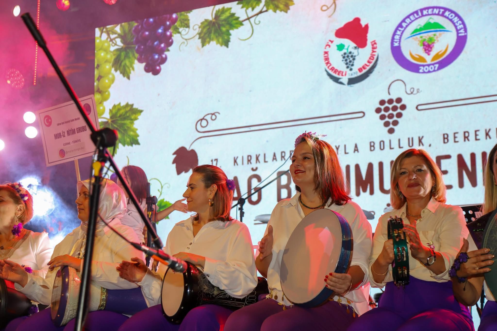 Şenliğimizde Edirne Kent Konseyi Kadın Meclisi Moriz Ritm Grubu’nu Kırklareli’mizde Ağırlamaktan Büyük Mutluluk Duyduk — fotoğraf 14