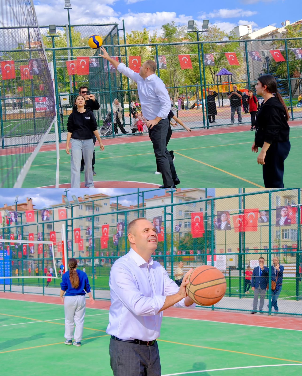 KIRKLARELİ'NDE CUMHURİYET MAHALLESİ SPOR VE YAŞAM PARKI HİZMETE AÇILDI — fotoğraf 19