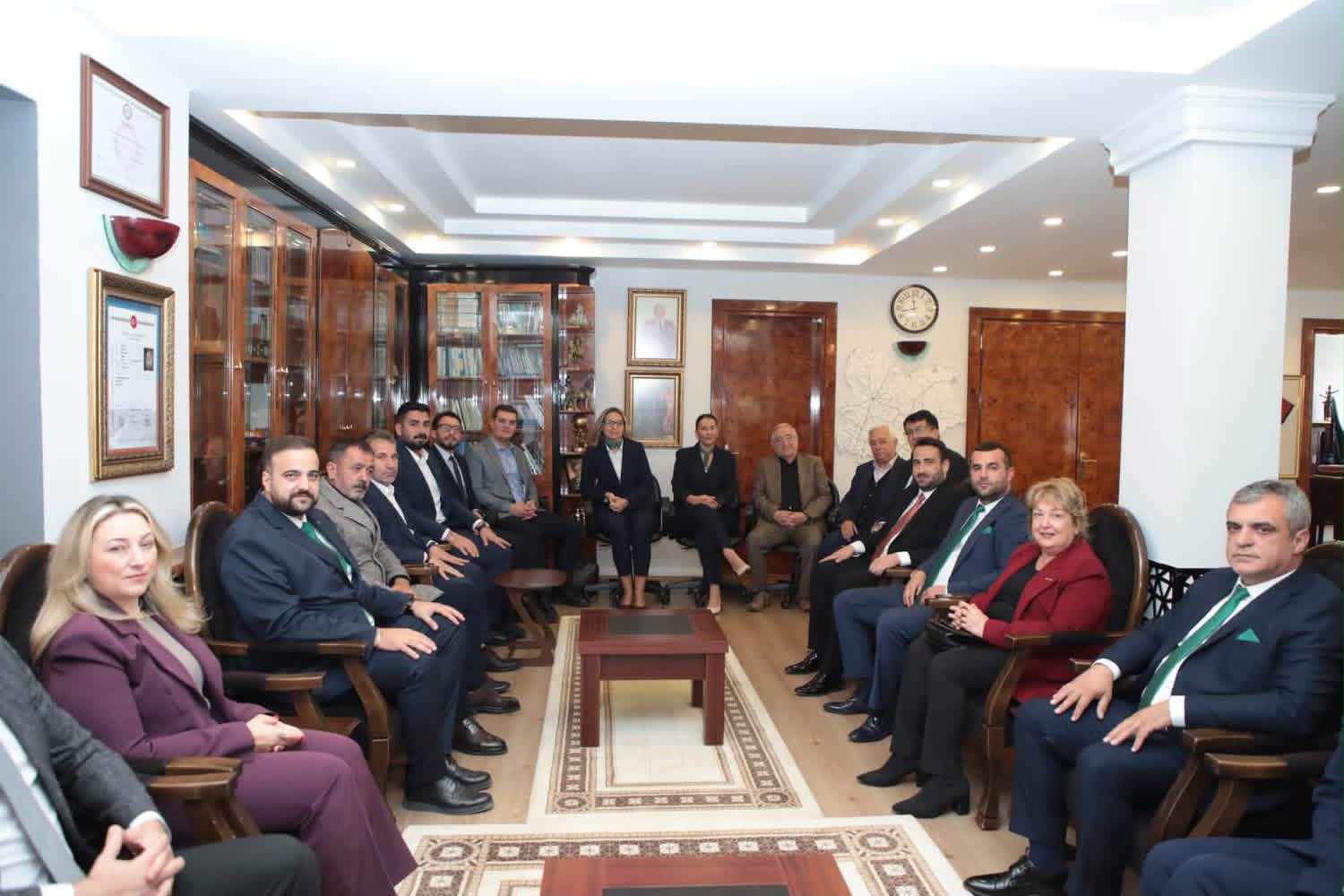 Kırklareli Ticaret ve Sanayi Odası (KTSO) Başkan Adayı Erdinç Nişikli ve Meclis Üyesi Adayları Oda Seçimleri Öncesinde Ziyaretimize Geldiler — fotoğraf 1
