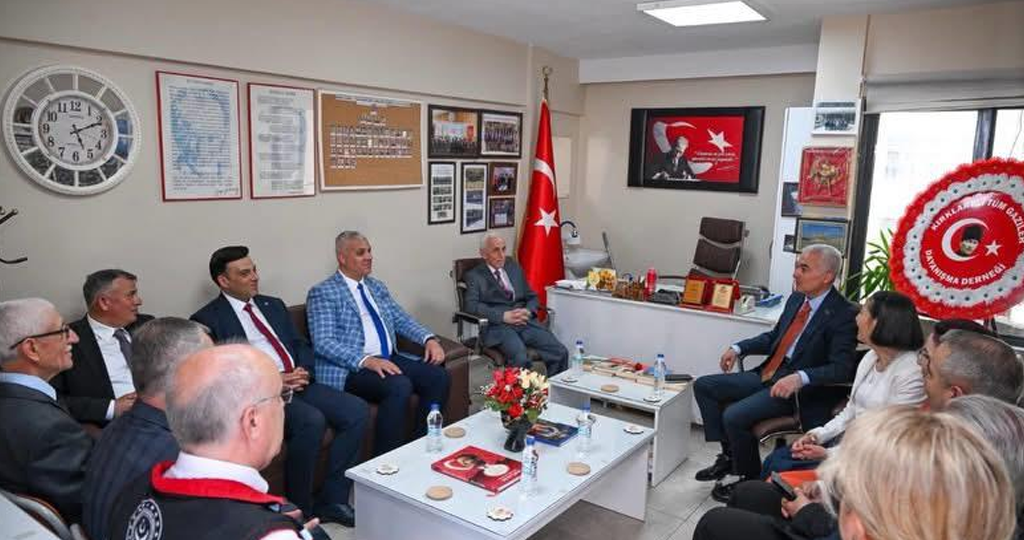 Kurban Bayramı dolayısıyla Kırklareli Tüm Gaziler Dayanışma Derneği ziyaret edildi